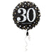 Amscan Folienballon 30 Folienballon Zahlen Happy Birthday Sparkling Celebration