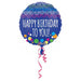 Amscan Folienballon Folienballon Happy Birthday Verschiedene Designs