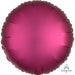 Amscan Folienballon Pomegranate Folienballon Satin Luxe Rund