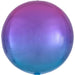 Amscan Folienballon Rot/Blau Folienballon Ombre Orbz Verschiedene Farben