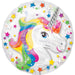 Amscan Folienballons Folienballon Rainbow Einhorn Rund 60cm