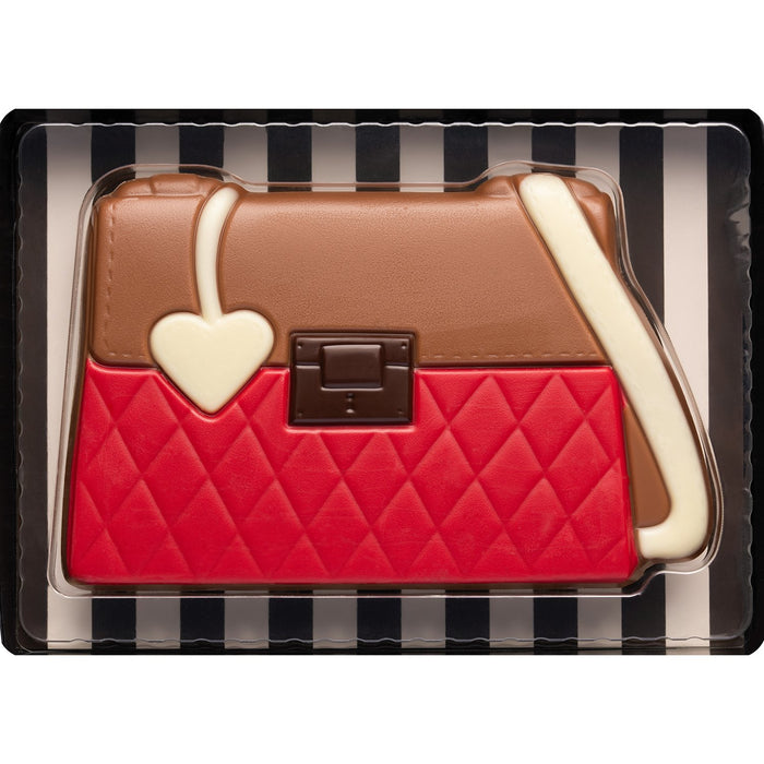 CandyBär | Ein Laden, so bunt wie das Leben Handtasche aus Schokolade Geschenkpackung 70g