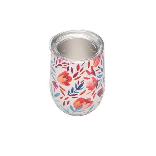 Chic Mic Thermo Becher Thermobecher To Go Becher Bioloco Office Watercolour Flowers 420 ml