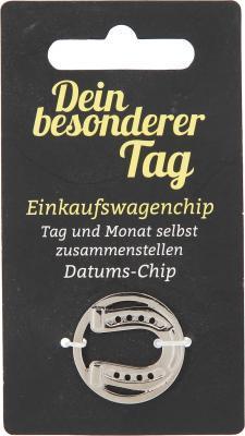 Depesche Schlüsselanhänger Chip Hufeisen Depesche Datums - Chip für Schlüsselanhänger "Dein besonderer Tag" Symbole