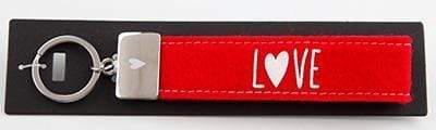Depesche Schlüsselanhänger L♥VE Depesche Glück Schlüsselanhänger aus Filz "Love", Love You", "Ich liebe Dich" , Ich hab Dich lieb"