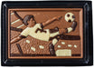 Weibler Confiserie Schokolade-Kreationen Fußballer Schokoladen Geschenkpackung 70g