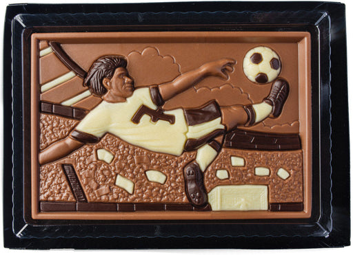 Weibler Confiserie Schokolade-Kreationen Fußballer Schokoladen Geschenkpackung 70g